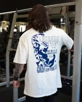 Camiseta Oversized Legends Never Die - Foto 3