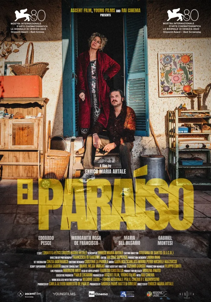 El Paraiso (2023) Enrico Maria Artale DVD - legendas em português Imagem