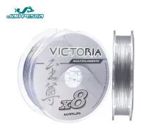 Linha Multifilamento Super Pe 8-fio Victoria 8x Rolo 100-mts 24 Lbs - Foto 4