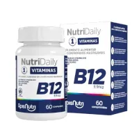 Vitamina B12 Nutridaily 60 comprimidos mastigáveis apisnutri