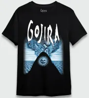 CAMISETA PLUS SIZE GOJIRA MAGMA