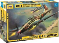 Avião Zvezda IL-2M Sturmovik Kit Zvezda 1/72 plastimodelismo