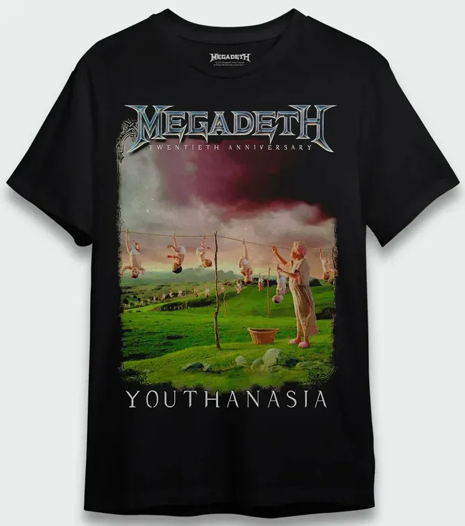 CAMISETA MEGADETH YOUTHANASIA