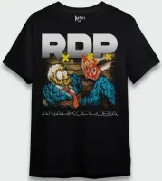 CAMISETA PLUS SIZE RATOS DE PORÃO ANARKOPHOBIA