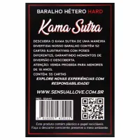 Baralho Kama Sutra Super Erótico Hard 55 Cartas Hétero - SS015 - Foto 3
