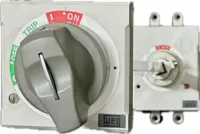 DISJUNTOR EM CAIXA MOLDADA WEG AGW100N-DX100-3 100A TRIPOLAR COM MANOPLA ROTATIVA MR469 - 12775102/12778356 - Foto 4