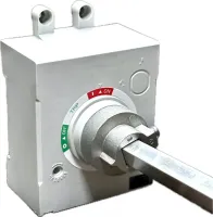 DISJUNTOR EM CAIXA MOLDADA WEG AGW100N-DX100-3 100A TRIPOLAR COM MANOPLA ROTATIVA MR469 - 12775102/12778356 - Foto 6