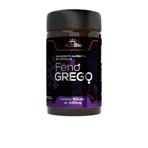 Feno Grego 60 Cápsulas 550mg Actibio