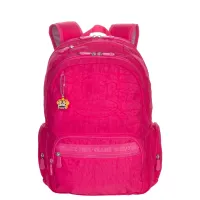 Mochila Grande 2 Compartimentos Paul Frank Classics Pink