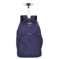 Mochila Carr 2 Comp Sestini Rolling Crinkle Azul