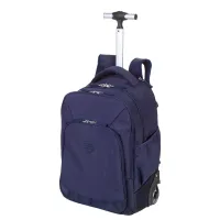 Mochila Carr 2 Comp Sestini Rolling Crinkle Azul - Foto 2