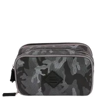 Estojo Box Especial 3 Compartimentos - Camuflado Cinza