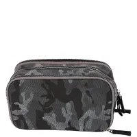 Estojo Box Especial 3 Compartimentos - Camuflado Cinza - Foto 4