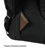 Mochila 2 Compartimentos Sestini College Crinkle 3 - Preto - Foto 8