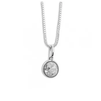 Colar de Prata Ponto de Luz - PF176