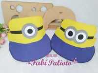 G1.800  Gabarito de Moldes  em MDF Viseira Minnions  - Foto 2