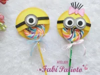  G1.801  Gabarito de Moldes  em MDF  Minnions  Pirulito - Foto 4