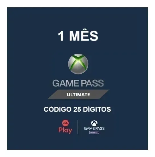GAME PASS ULTIMATE 7 MÊS  - CÓDIGO 25 DÍGITOS REGIÃO