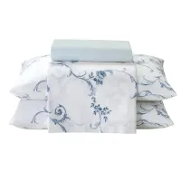  Jogo de Cama  Döhler 180 fios  CELESTE - Foto 2