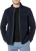 Jaqueta Tommy Hilfiger Clássica Com Zíper Frontal Masculina