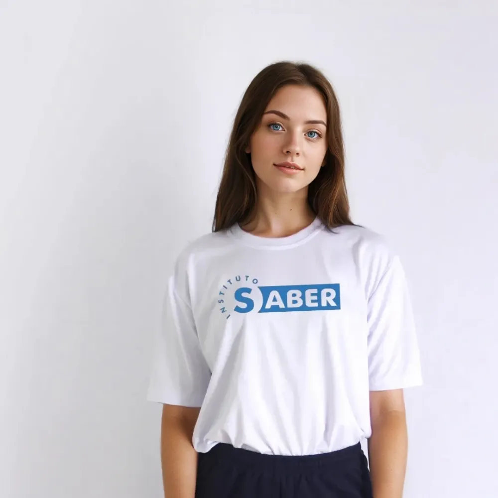 Camiseta Manga Curta Saber - A partir de: