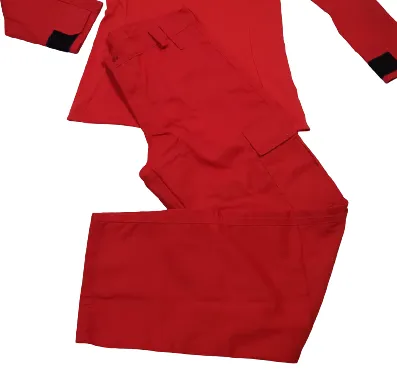 Calça Ripstop Vermelha 6 Bolsos Imagem