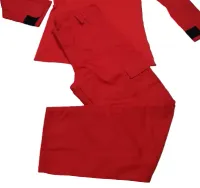 Calça Ripstop Vermelha 6 Bolsos