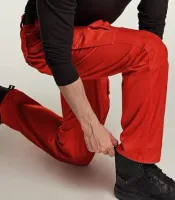 Calça Ripstop Vermelha 6 Bolsos - Foto 3