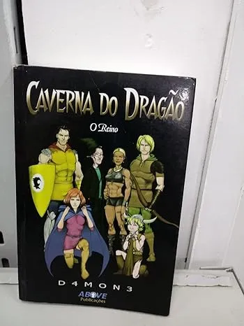 CAVERNA DO DRAGAO -  O REINO LIVRO (PRODUTO USADO - MUITO BOM)