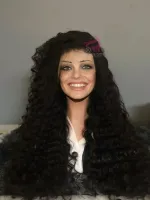  Lace Hunana 60 cm 300 g NorahUltraHD wave 2C Repartição livreBig  - Foto 5