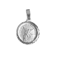  Medalha de prata São Miguel Arcanjo- SF123
