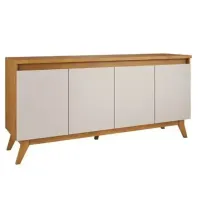 Buffet Flip 4 Portas com Pés Retrô Viero 156