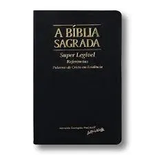 A BIBLIA SAGRADA SUPER LEGIVEL REFERENCIAS (PRODUTO USADO - MUITO BOM)