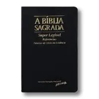 A BIBLIA SAGRADA SUPER LEGIVEL REFERENCIAS (PRODUTO USADO - MUITO BOM)