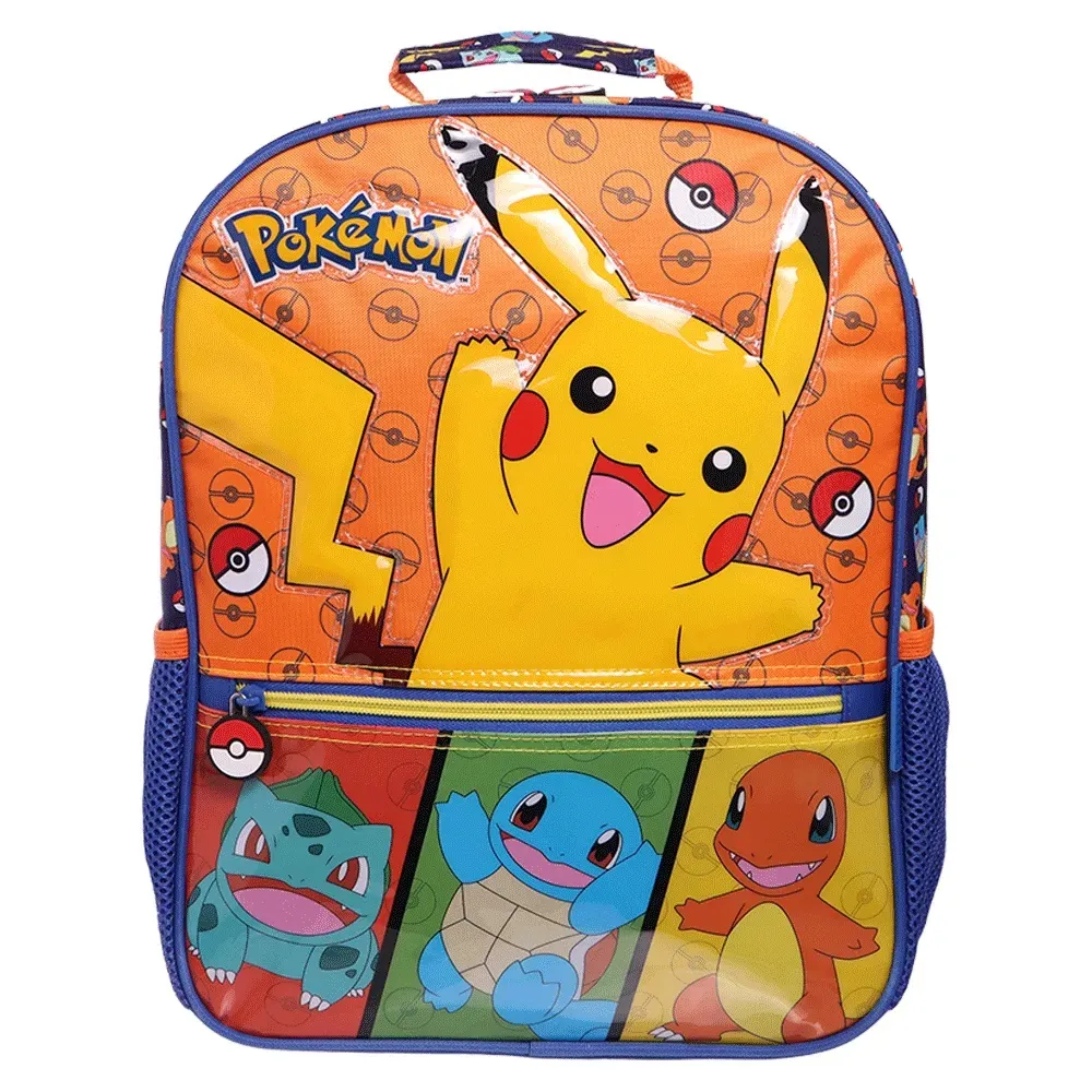 Mochila Escolar 16 Pokemon X2 13632 Imagem