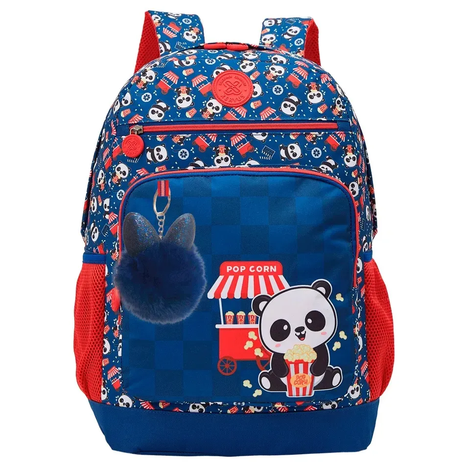 Mochila 16 College Panda Pipoca