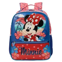 Mochila Escolar Minnie X2 Tropical
