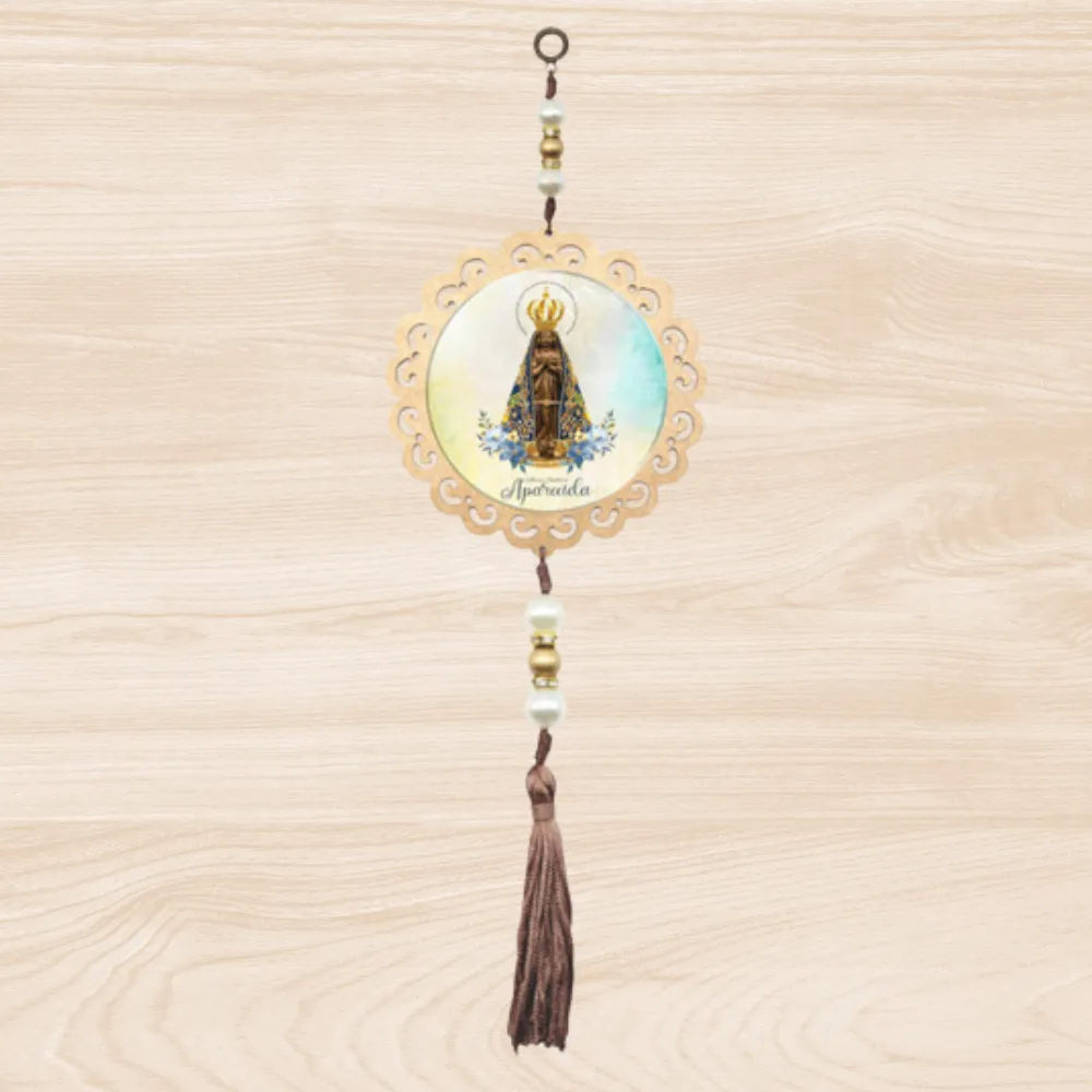 Adorno de Porta Redondo Nossa Senhora Aparecida