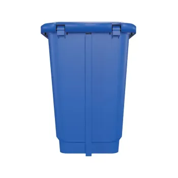 Lixeira 100 litros  Azul Com Pedal