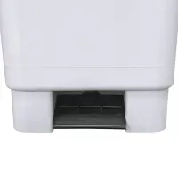 Lixeira 100 Litros  Com Pedal Branca    - Foto 4