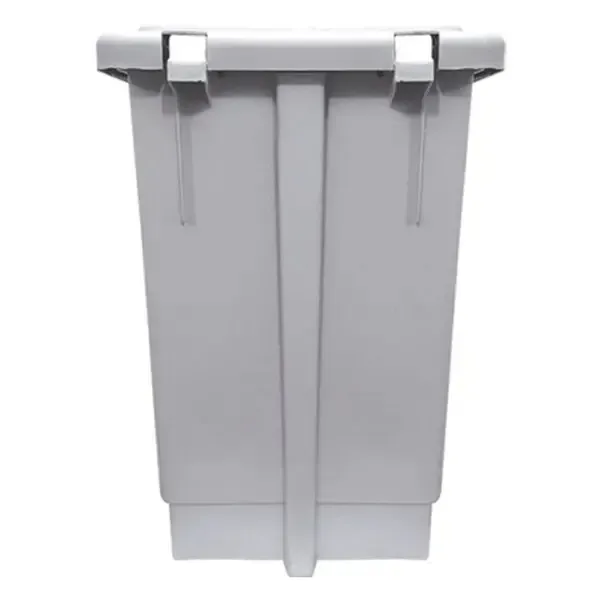 Lixeira 100 Litros  Com Pedal Branca