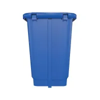 Lixeira de Plástico Com Pedal 15 litros  Azul Gruplast