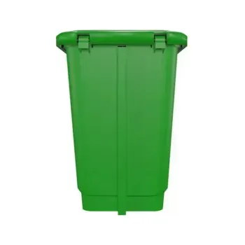 Lixeira de Plástico Com Pedal 15 litros Verde Gruplast  - Foto 2