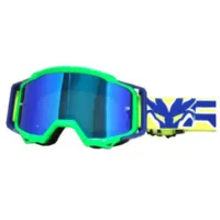 OCULOS STORM ESPELHADO VERDE/AZUL - RED DRAGON