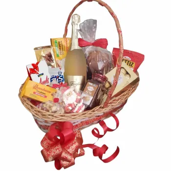 Barca de Natal com Freixenet 