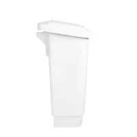 Lixeira Com Pedal    50 Litros Gruplast Branca - Foto 2