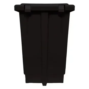Lixeira Com Pedal  50 Litros Preta 