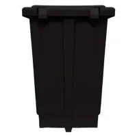 Lixeira Com Pedal  50 Litros Preta 