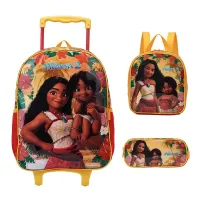 Kit Moana 2 - Mala c/ rodas (13100) - Lancheira (13104) - Estojo simples (13105)