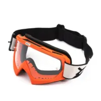 OCULOS COMBAT TRANSPARENTE LARANJA - MATTOS RACING